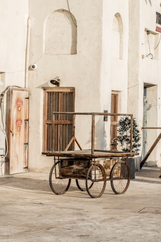 Golf Cart with LED Lights